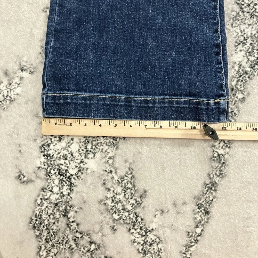 Judy Blue Flare Jeans Womens Plus 20W NWT High Rise Stretch Medium Wash Denim - Picture 6 of 14